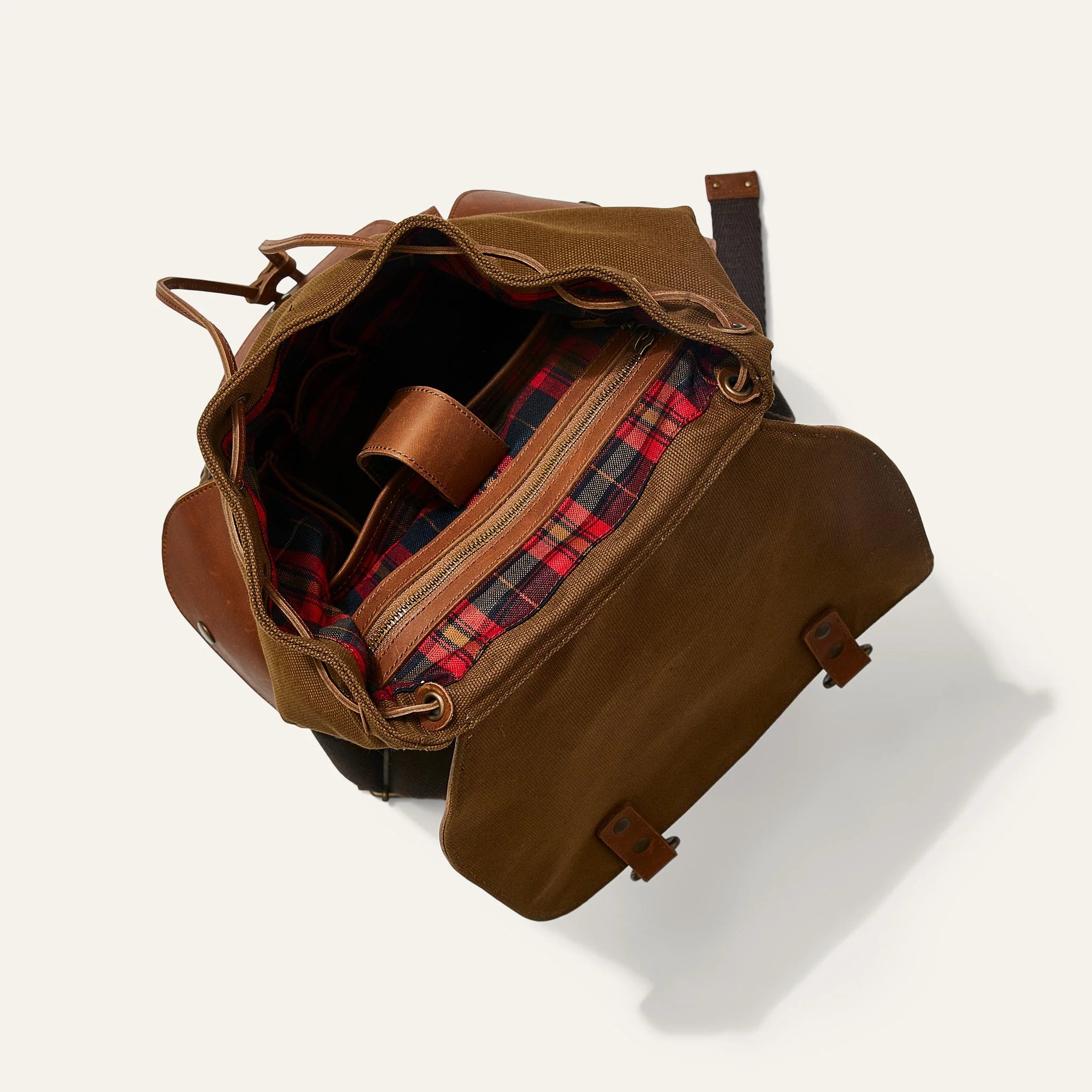 Lennon Canvas & Leather Backpack