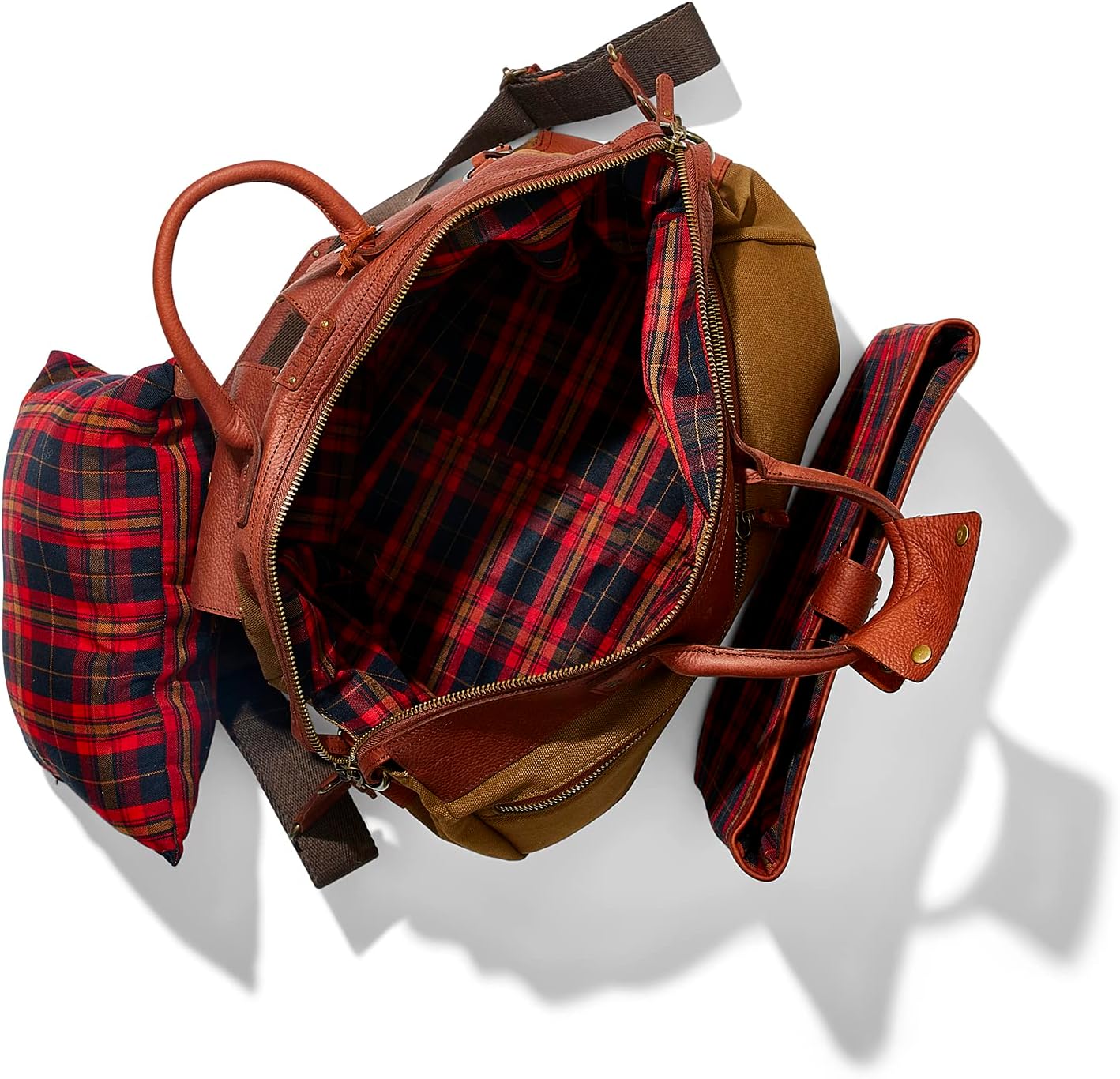 Canvas & Leather Travel Duffle