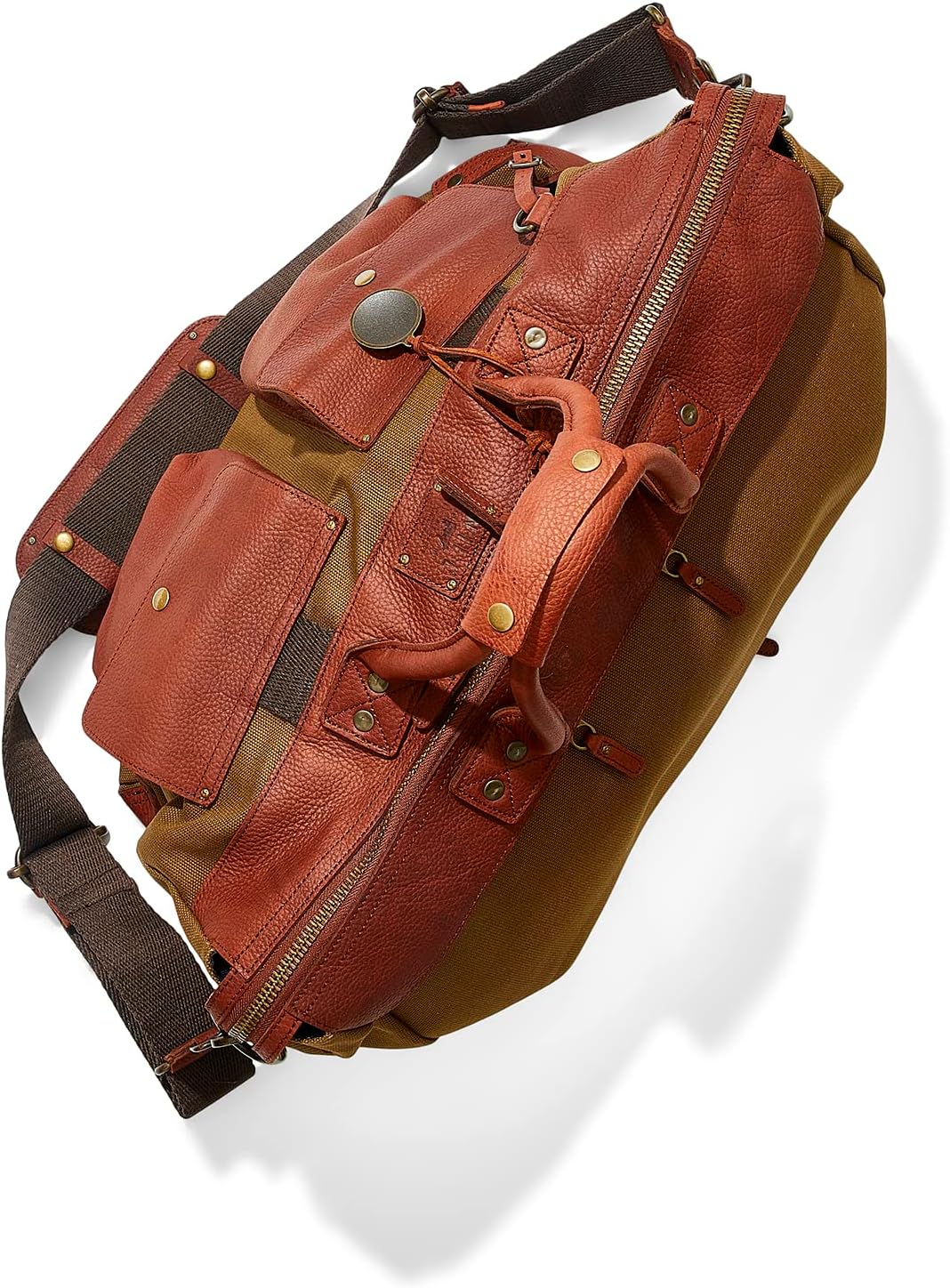 Canvas & Leather Travel Duffle