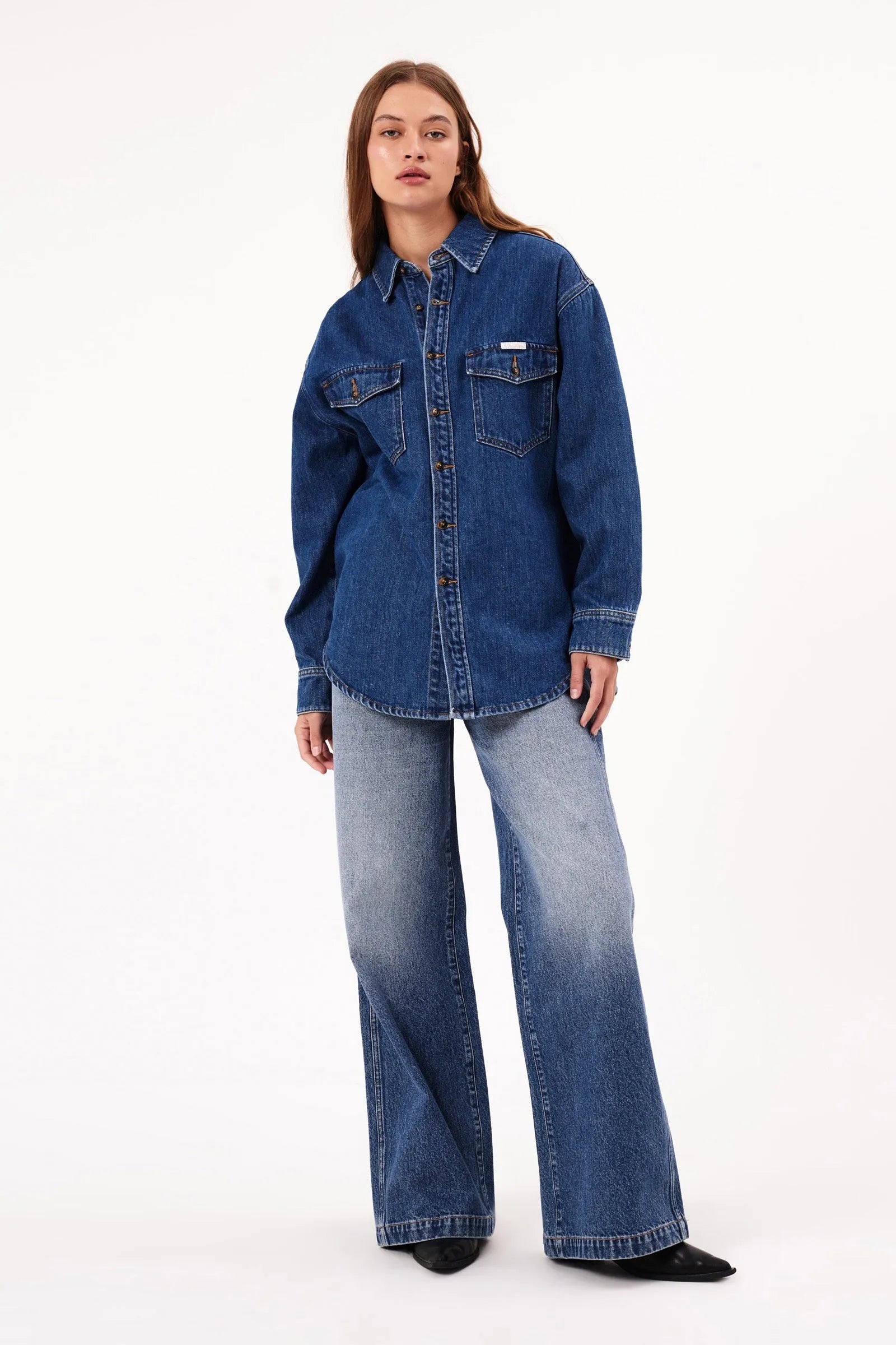 Classic Denim Shacket