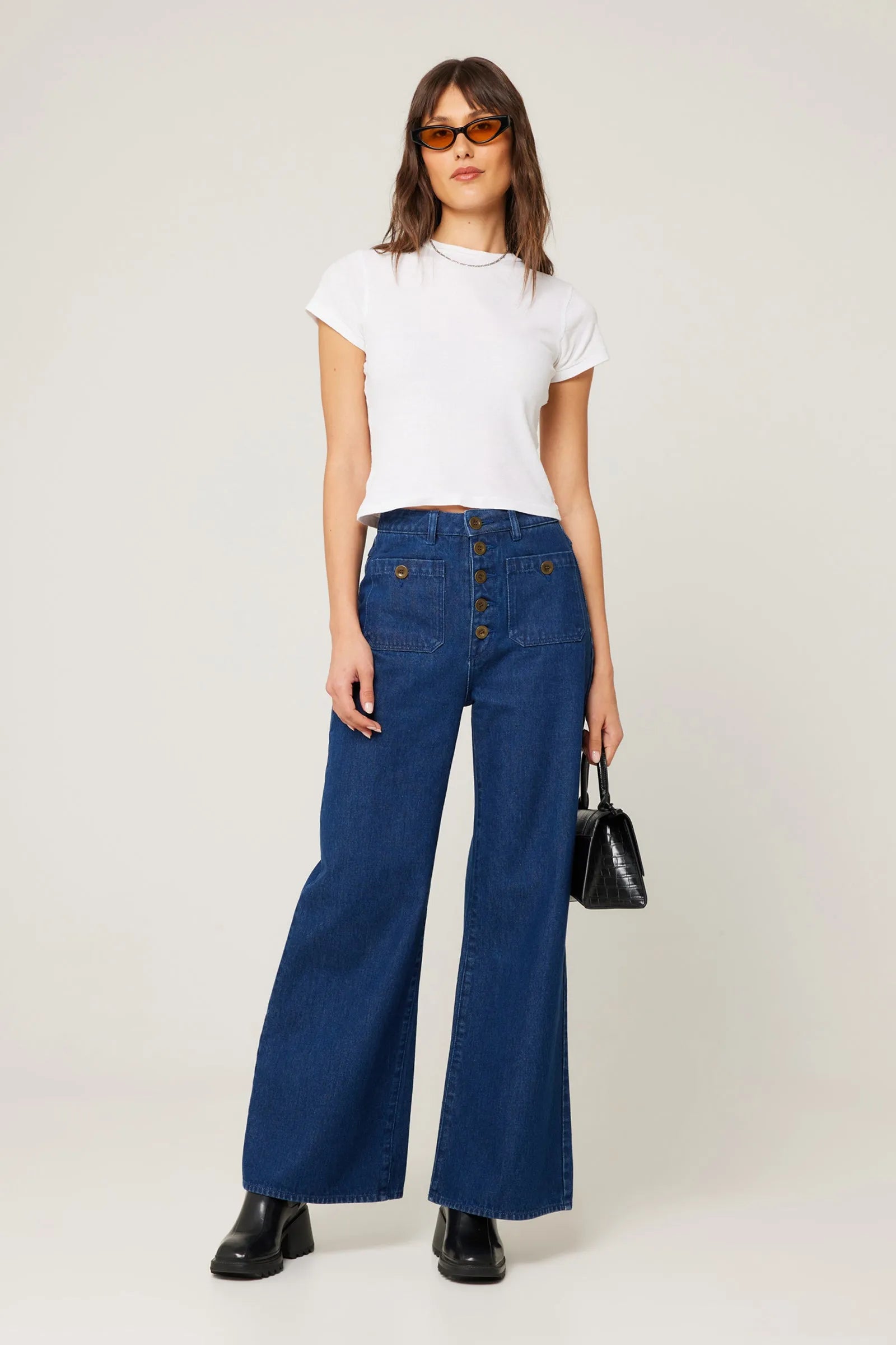 Studio Flare Demin Pant