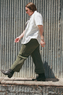 The Buckle Back Trouser